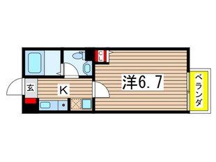 ヴィラカシータの物件間取画像